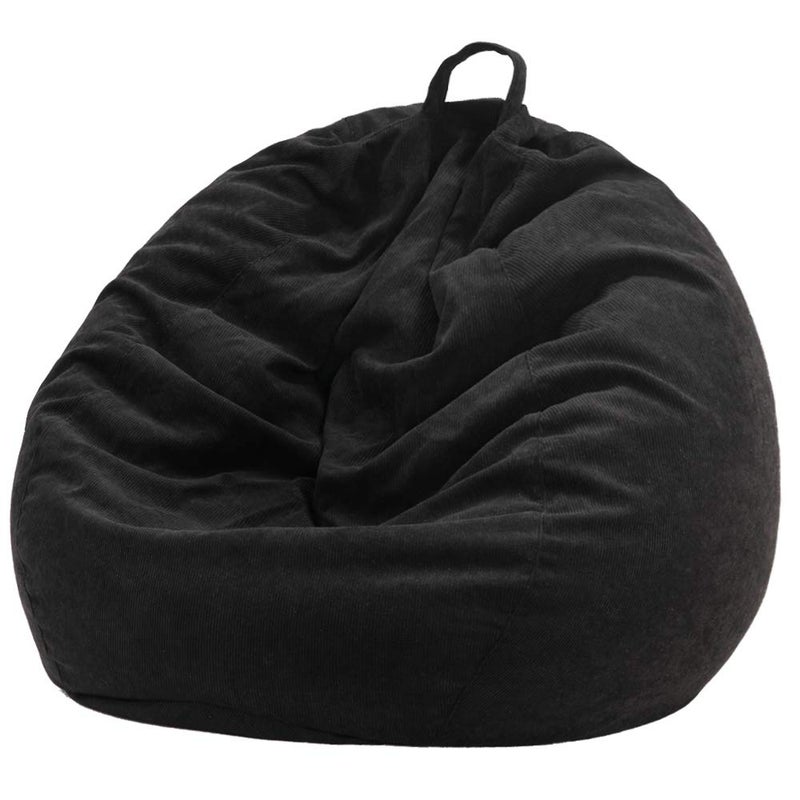 Nobildonna 3 ft Bean Bag Chair Cover (No Filler) for Adults and Kids  300L Extra Large Stuffed Animal Storage Bean Bag Washable Soft Premium Corduroy Stuffable Bean Bag Cover - Image 1